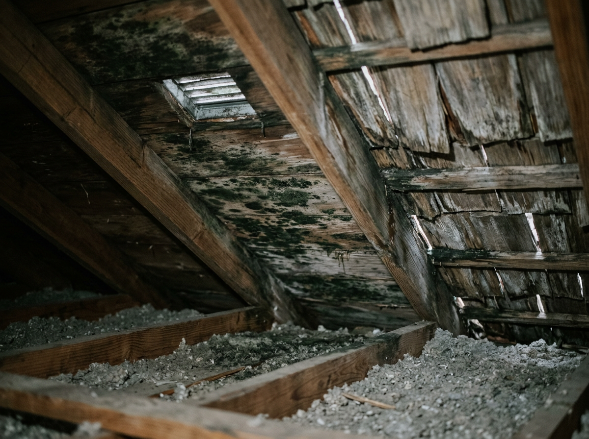 Attic Mold And Cedar Shake Roofs In Older Lynnwood Neighborhoods