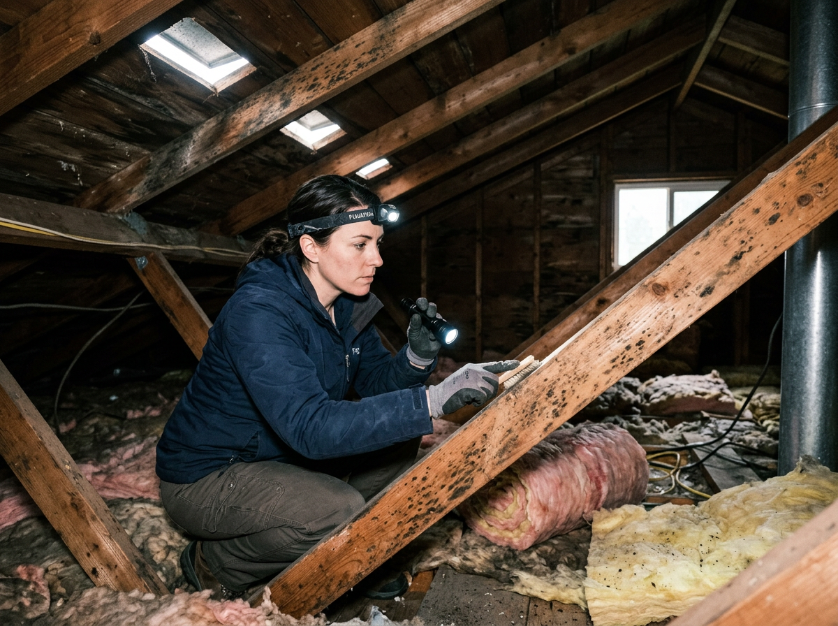 How To Check Your Attic For Mold In Lynnwood Homes
