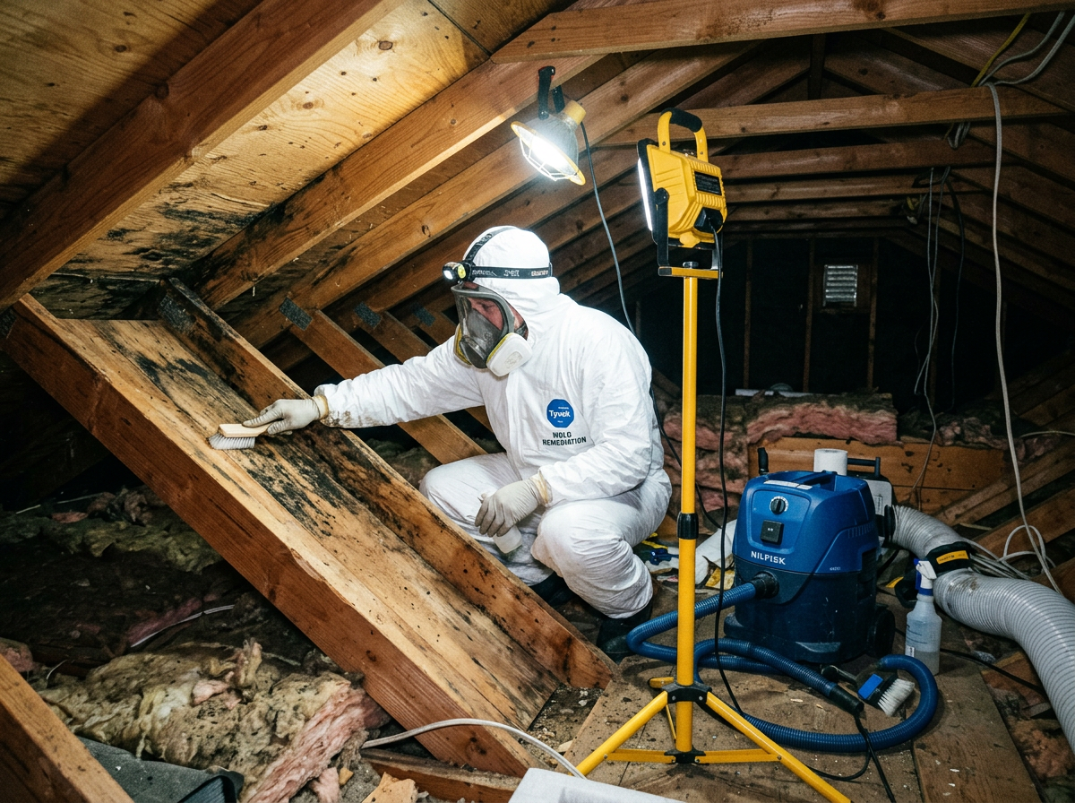 Attic Mold Removal in Connell, WA 99326