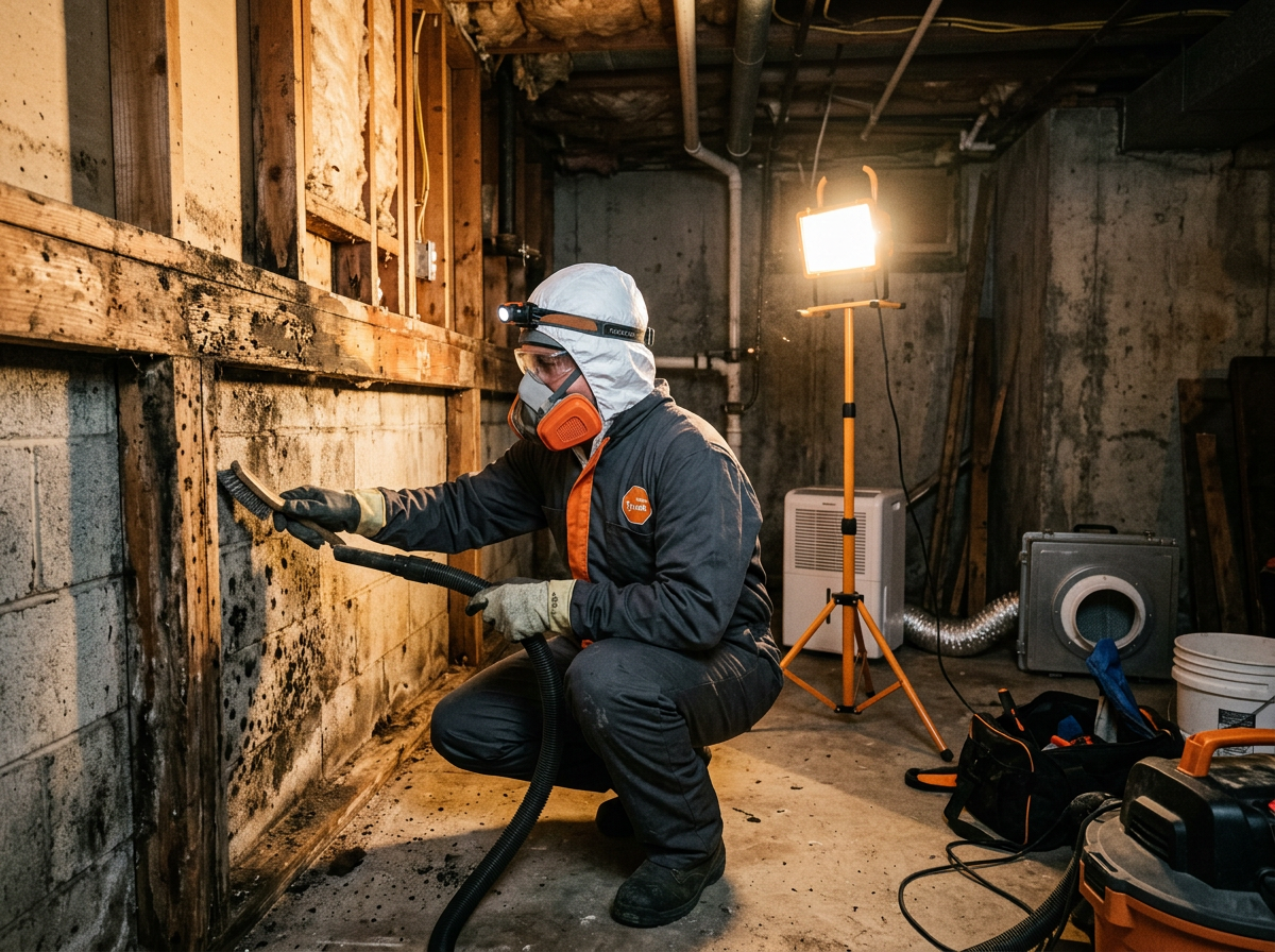 Basement Mold Removal Near Me in Washington
