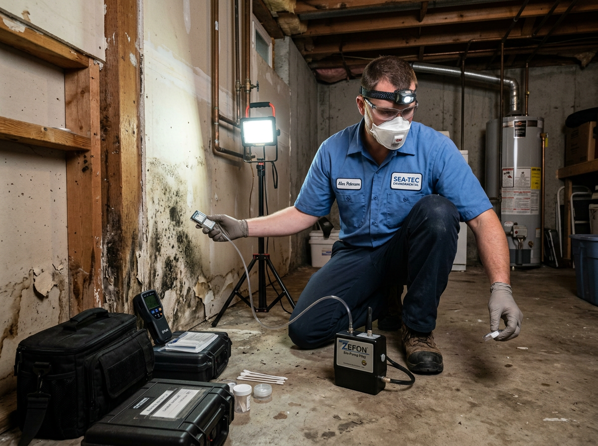 Mold Inspection and Testing Near Me in Washington